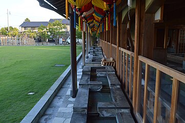 Footbath in Awara onsen town