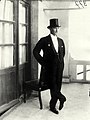 Turkish President Mustafa Kemal Atatürk wearing a top hat and white tie, 1925