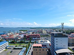 Pemandangan Kota Lahad Datu