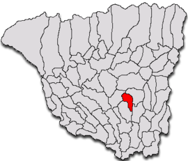 Location in Gorj County