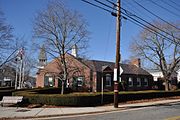 Burrillville Town Building, Harrisville, Rhode Island, 1933.