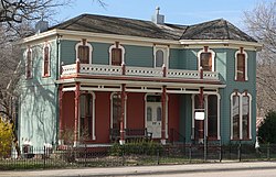 Carson House on Main Street, in Brownville Historic District