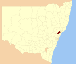 Città di Cessnock – Mappa