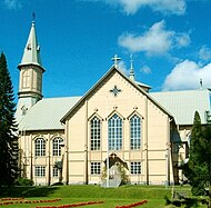 La iglesia luterana de Heinävesi