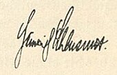 signature de Heinrich Schlusnus