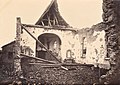 L'église détruite durant 1914-1918.