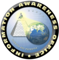 Original seal of the DARPA Information Awareness Office