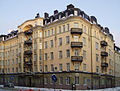 Building hosting the embassy of Peru in Stockholm.