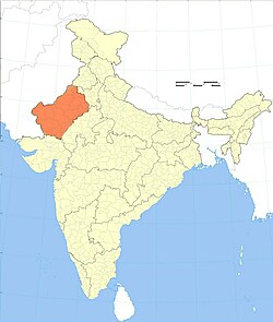 Location of Maru Pradesh