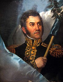 José de San Martín, father of the Argentine homeland