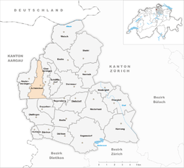 Schleinikon – Mappa