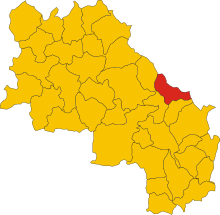 Localisation de Sinalunga