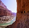 Anasazi granaries along the Grand Canyon