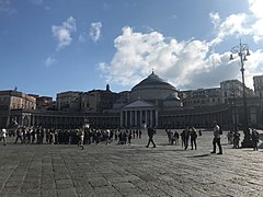 Sicht von Piazza Trieste e Trento