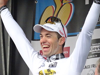 Tom Van Asbroeck, vainqueur du classement individuel de l'UCI Europe Tour 2014.