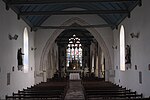 L'église paroissiale Saint-Alban : vue intérieure d'ensemble.