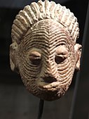 Head; terracotta; Muséum d'Histoire naturelle de La Rochelle (La Rochelle, France)