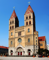 West Front end of St. Michael's Cathedral, Qingdao