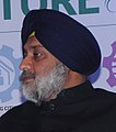 Sukhbir Singh Badal, président du Shiromani Akali Dal.