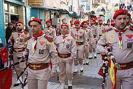 Syriac-Aramean scouts in Bethlehem