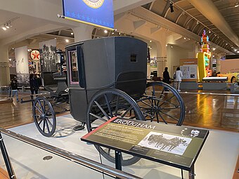 President Theodore Roosevelt's brougham