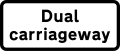 Dual carriageway Plate