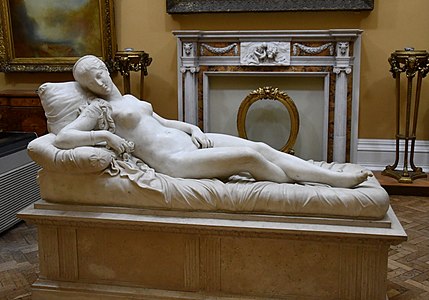 Copie de la Vénus de Lorenzo Bartolini à la Lady Lever Art Gallery , Liverpool.