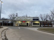 The West Boulevard-Cudell Station for the Greater Cleveland RTA Red Line, located in Cudell, Cleveland, Ohio.