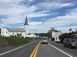 Northwestern Pike (US 50) in Capon Bridge