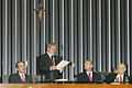 President Lula da Silva delivers the inaugural address at the National Congress