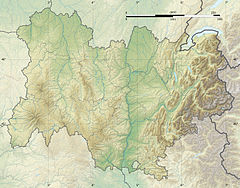 Durolle is located in Auvergne-Rhône-Alpes