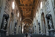 St John in the Lateran is both an architectural and an ecclesiastical basilica.