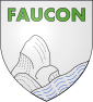 Brasão de armas de Faucon-de-Barcelonnette