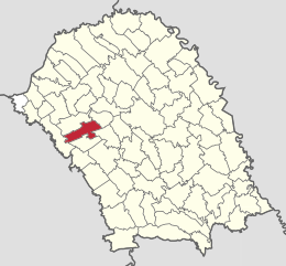 Brăești – Mappa