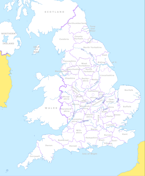 Ulamm/Backsteinbauwerke der Gotik in England (England Counties)