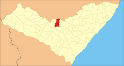 Location of Estrela de Alagoas in Alagoas