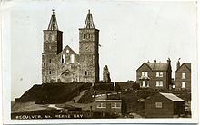 Reculver postcard from 1913