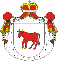 Coat of arms of Princes Poniatowski since 1764