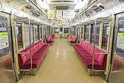 7700系の車内（クハ7711）