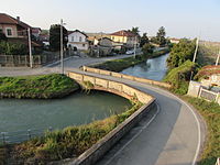 Veduta del Naviglio a Santhià