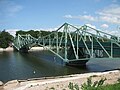 Kalpaka bridge, connects Karosta with other parts of Liepāja