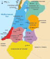 Transjordan Kingdoms during the Iron Age 830 BCE