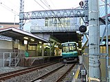 駅北側から構内を望む（2006年9月）