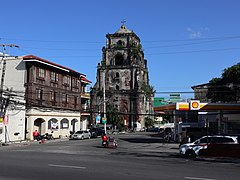 Laoag Sinking Bell Tower view from Aurora Park