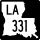 Louisiana Highway 331 marker