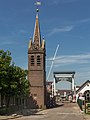 Nieuwerbrug, tower (de Klokketoren or de Onafhankelijkheidstoren) with bridge