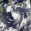 Typhoon Pat on August 30, 1985