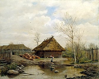 Printemps, (1875), Galerie Tretiakov