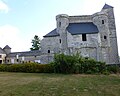 Vue par l'ouest du château actuel