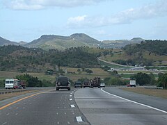 Heading north near Santa Isabel